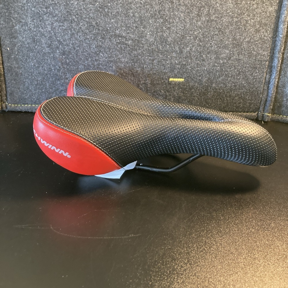 Schwinn Tingbo Indoor Exercise Cycling Bike Seat Black & Red